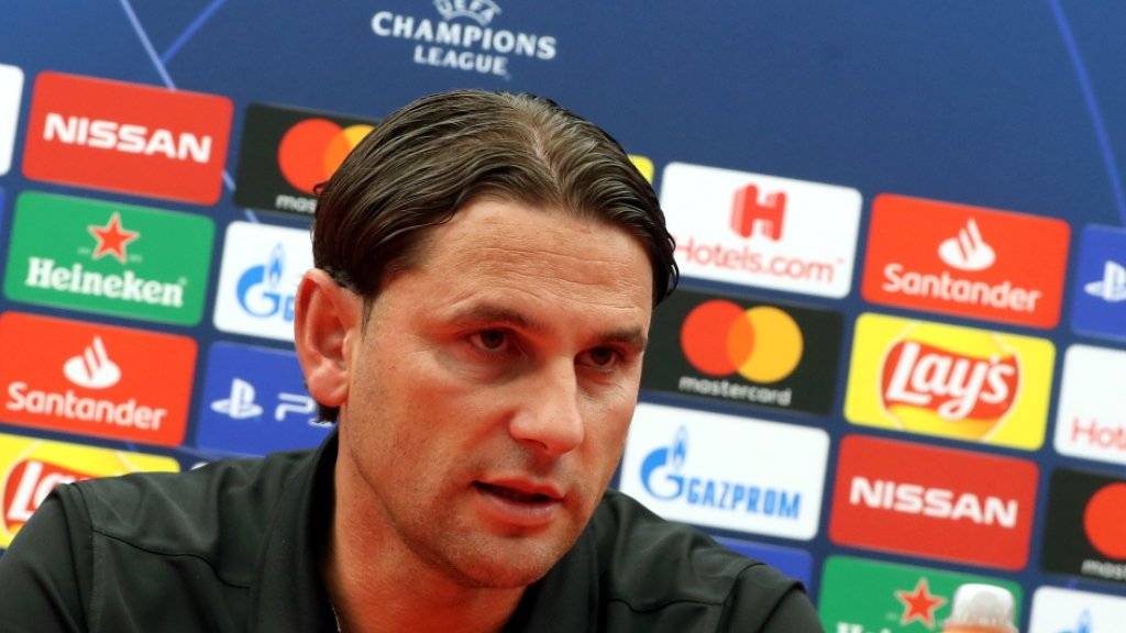 Gerardo Seoane will sich mit dem Playoff-Aus gegen Roter Stern Belgrad nicht lange Aufhalten