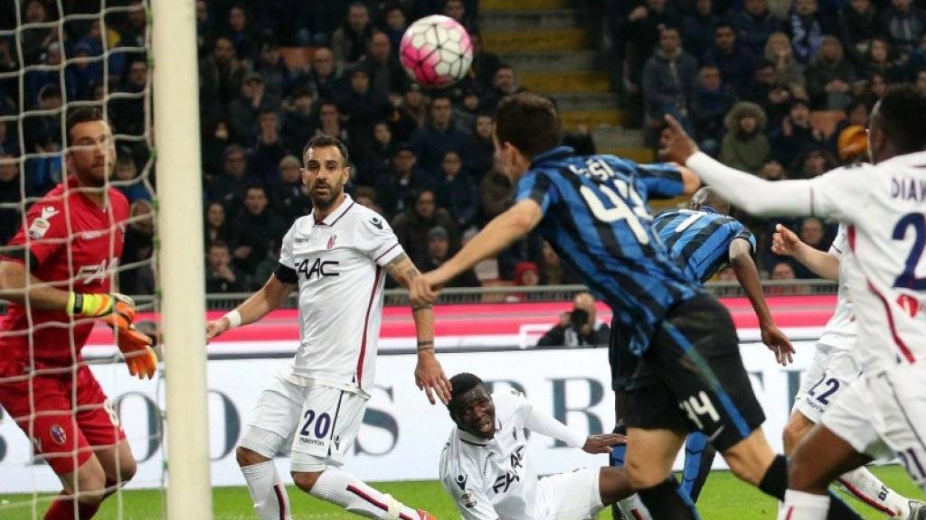 Ivan Perisic erzielt das Führungstor für Inter Mailand