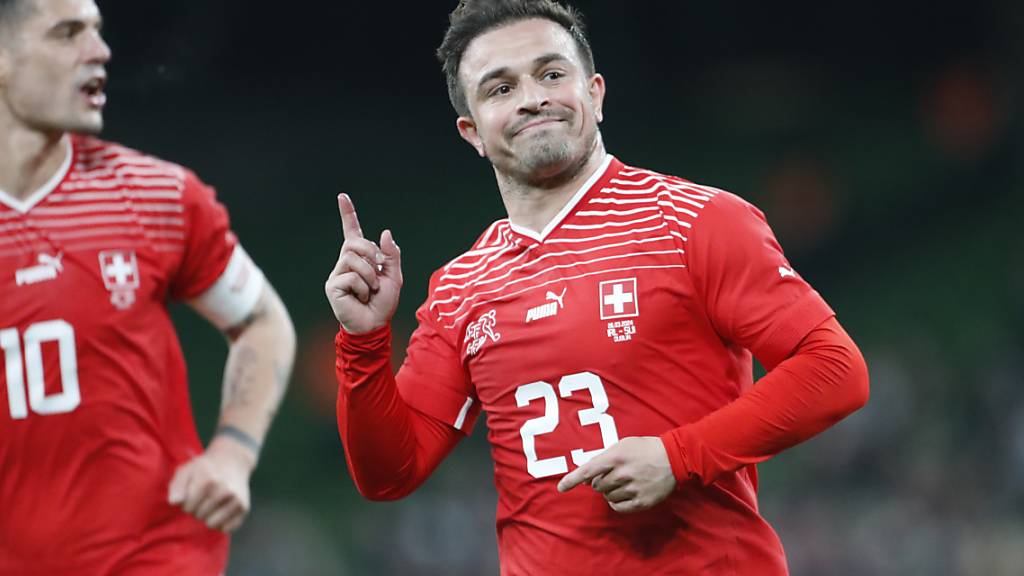 Xherdan Shaqiri zeichnete mit seinem direkt verwandelten Freistoss für den einzigen Treffer im Spiel gegen Irland verantwortlich. Dieser war gleichbedeutend mit dem ersten Sieg für die Schweiz seit Mitte September