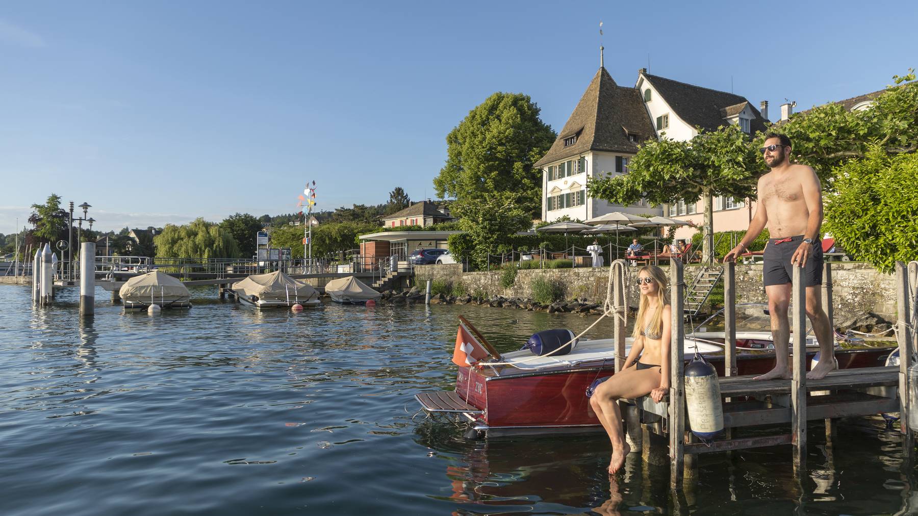 Gewinnen Sie Kurzferien im Romantik Seehotel Sonne am Zürichsee.