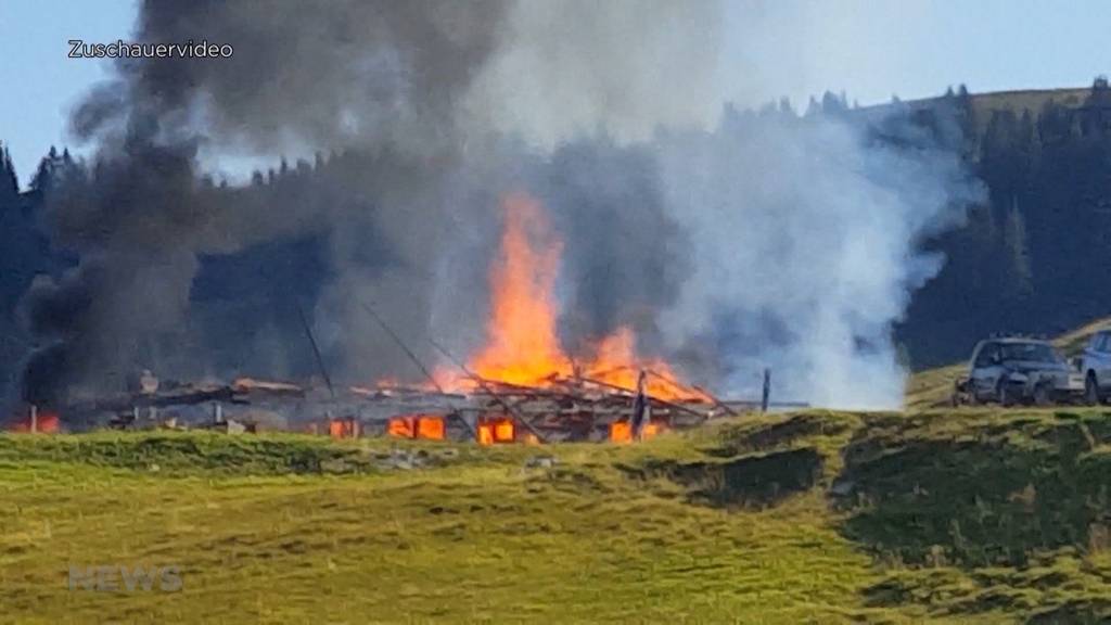 Nach Flammeninferno im Diemtigtal: Alp-Restaurant Seeberg ist wieder offen