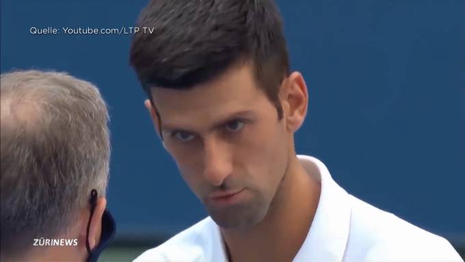 US-Open enden für Novak Djokovic mit einem Eklat