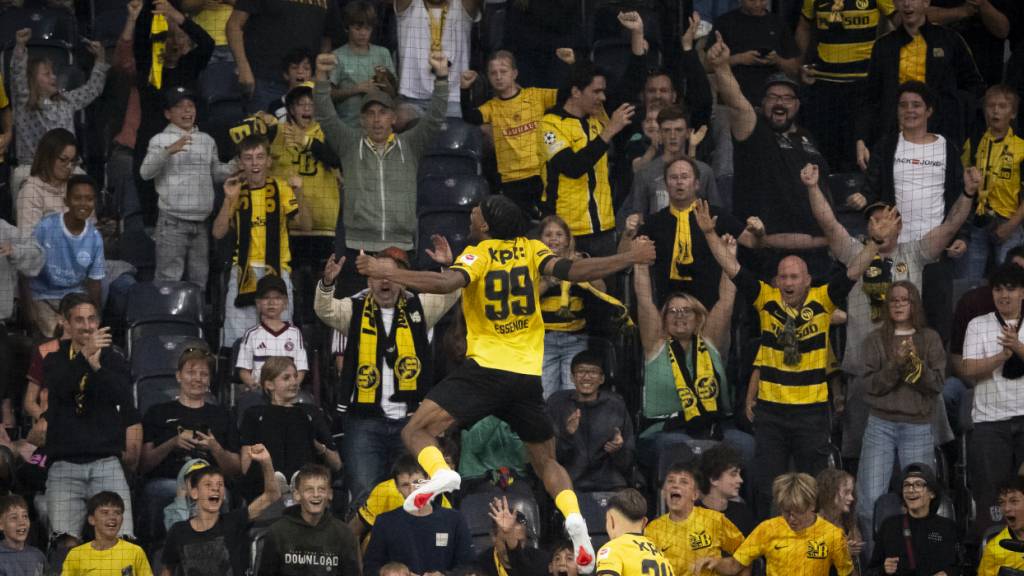 Samuel Essende bringt YB mit zwei Toren den Sieg