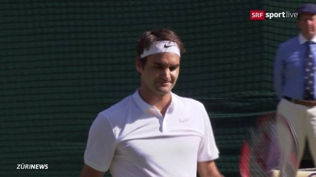 Federer spielt sich ins Halbfinale