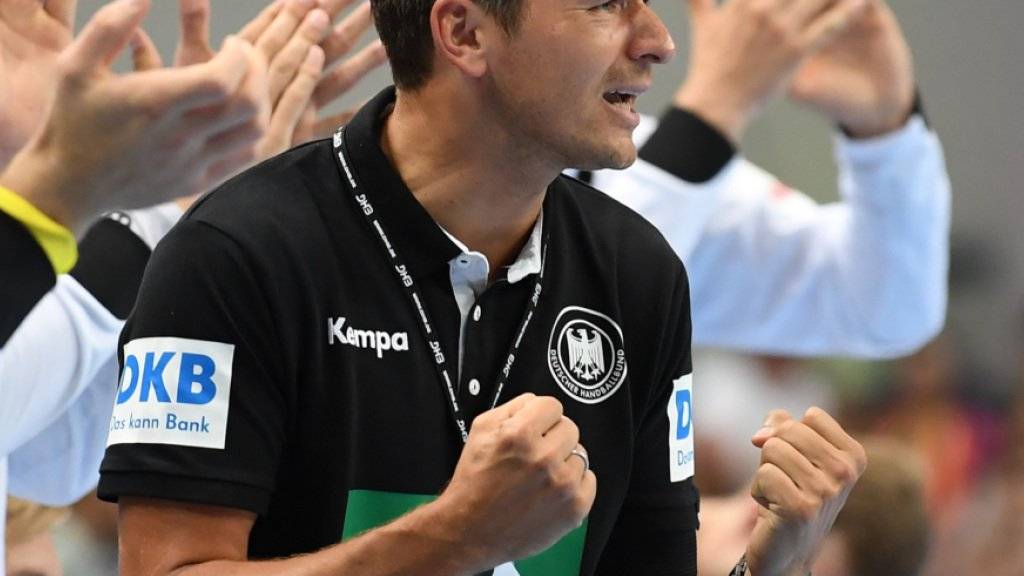 Bundestrainer Christian Prokop will auch in Kroatien jubeln