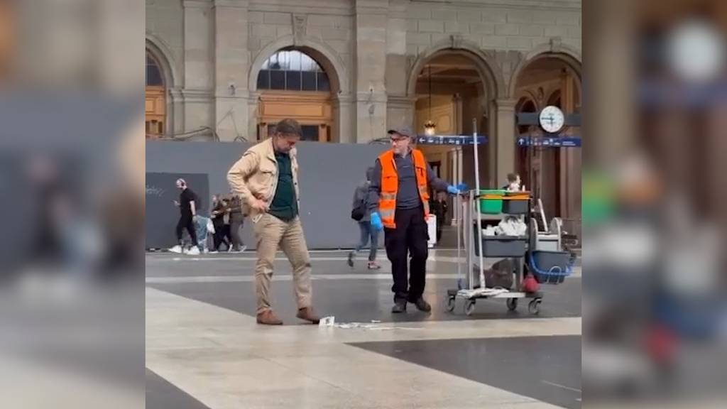 Passant macht sich über Reinigungskraft am Zürich HB lustig – kein Einzelfall