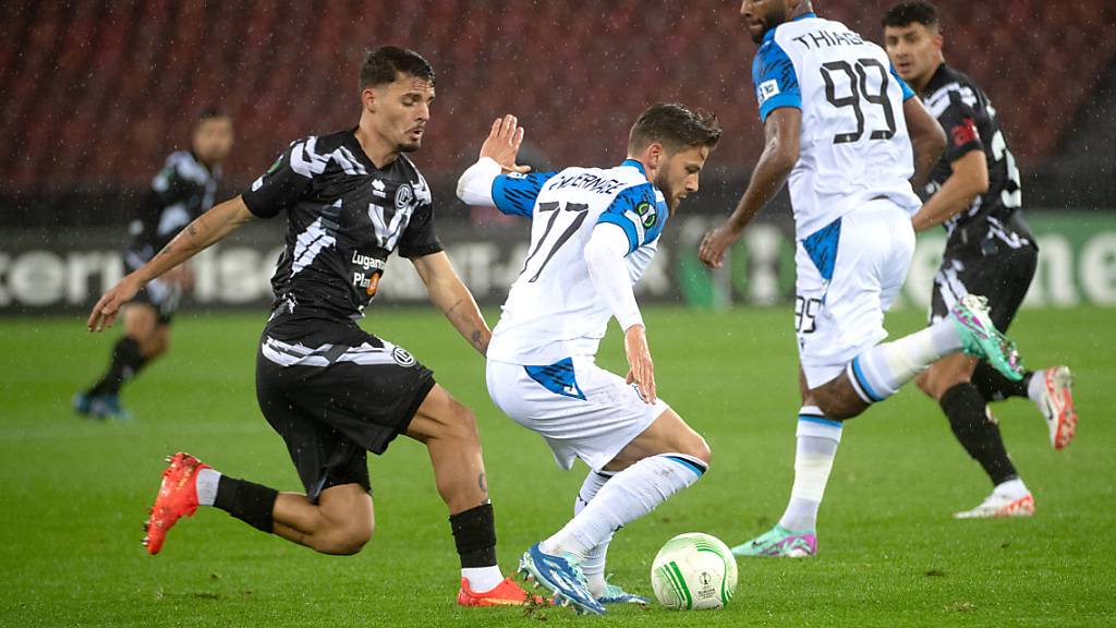 Im Hinspiel vor zwei Wochen liefen die Luganesi Ball und Gegner häufig hinterher. Das soll sich am Donnerstag ändern