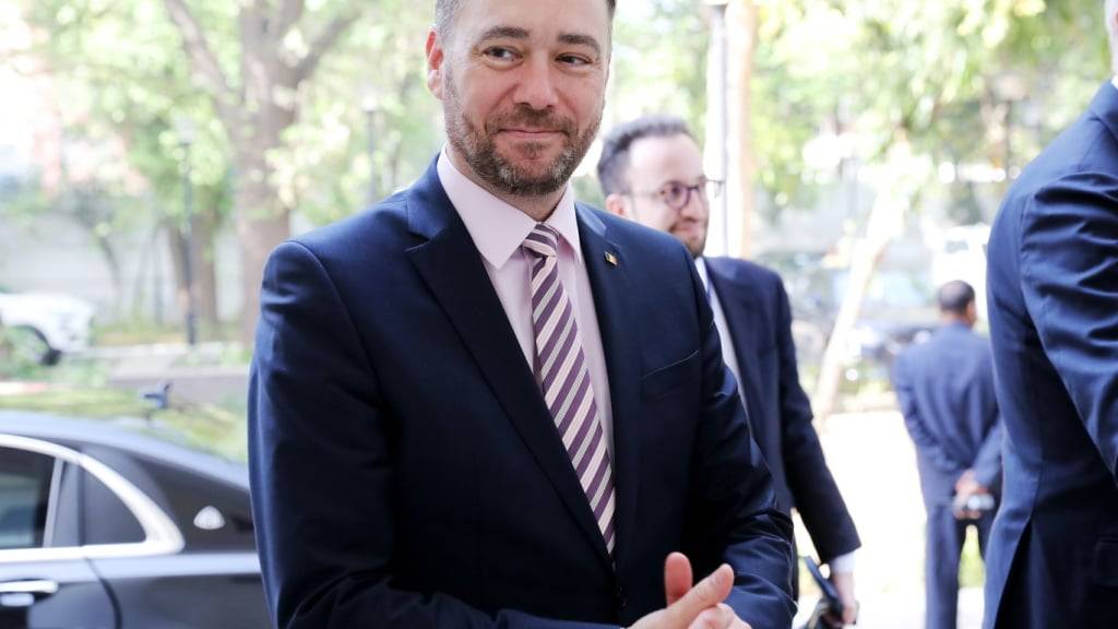Maxime Prévot, der Aussenminister von Belgien, kündigte auf der Plattform X gegen die israelische Regierung «harte Sanktionen» an. (Archivbild)