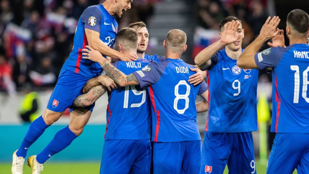 Die Slowakei sichert sich als elftes Team die EM-Teilnahme