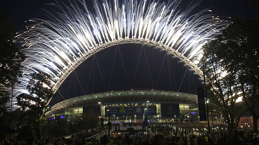 Im Londoner Wembley-Stadion wird im kommenden Jahr der EM-Final ausgetragen