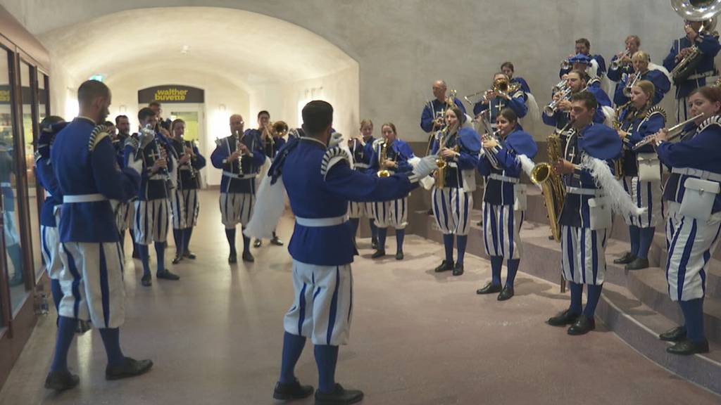 Luzerner Formationen am Basel Tattoo
