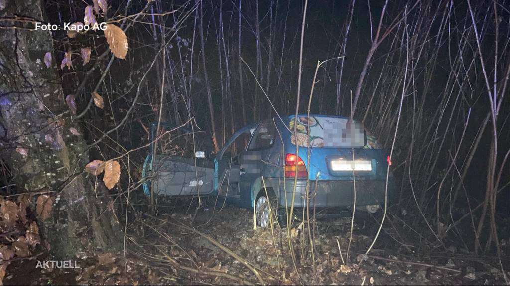 Unfall-Serie: Ausgerechnet an Weihnachten verunfallen mehrere Autolenker