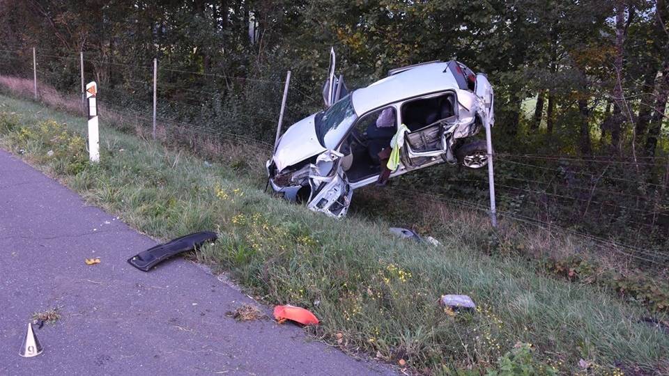 Am Montagabend ist es auf der Autobahn bei Buchs zu einem Unfall zwischen einem Lieferwagen und einem Auto gekommen.