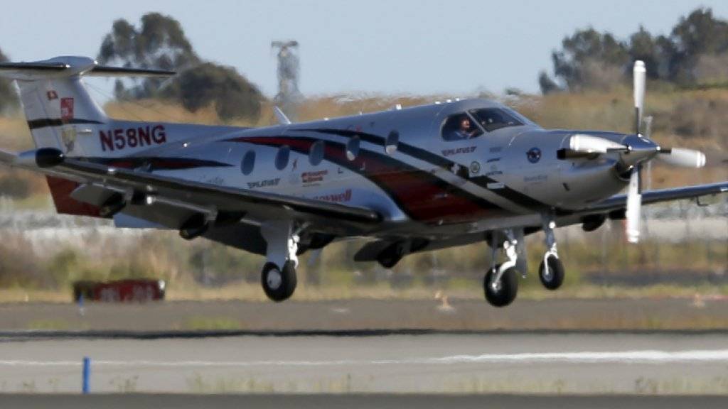 Flugzeughersteller Pilatus hat im vergangenen Jahr mehr Flugzeuge des Typs PC-12 NG verkauft. Insgesamt ging die Zahl der verkauften Flugzeuge aber um vier zurück. (Archiv)
