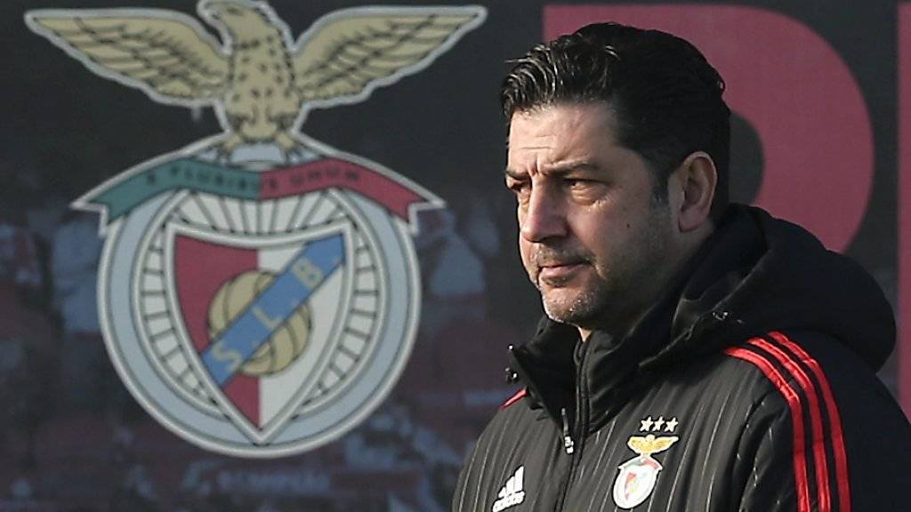 Benficas Trainer Rui Vitoria steht mit dem portugiesischen Meister unter Druck