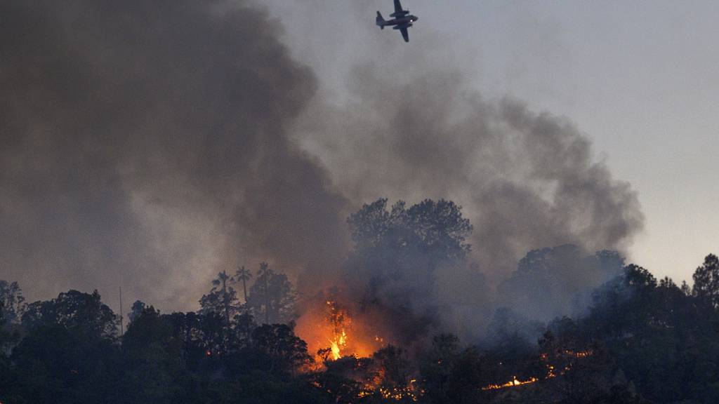 Ein Waldbrand in Nordkalifornien hat einen Grosseinsatz der Feuerwehr ausgelöst. Rund 600 Einsatzkräfte kämpfen gegen das Feuer im Bezirk Solano.