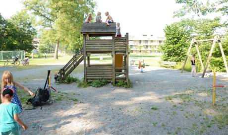 Es Gibt Gleich Drei Neue Spielplatze Fur Die Stadtkinder Aarau Aargau Aargauer Zeitung