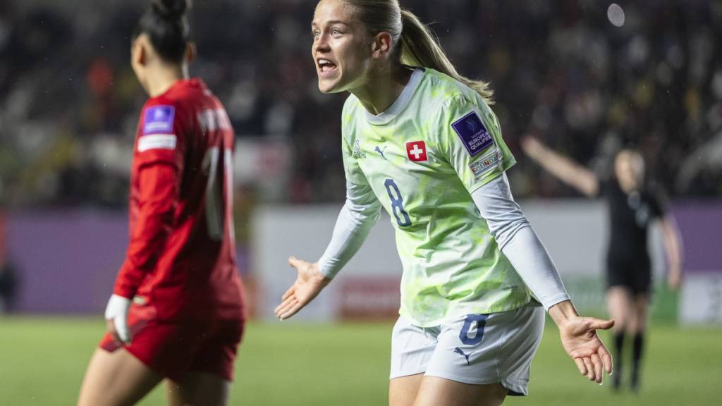 Nadine Riesen überzeugt bei Eintracht Frankfurt als Torschützin und Vorlagengeberin