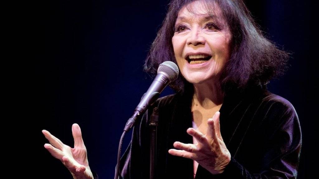 Sorge um Juliette Gréco: Die französische Sängerin ist wegen eines Verdachts auf Schlaganfall ins Spital eingeliefert worden. (Archiv)