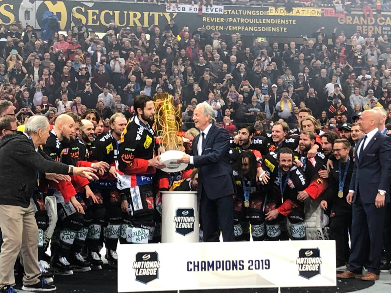 Der SCB ist Schweizer Meister 2019