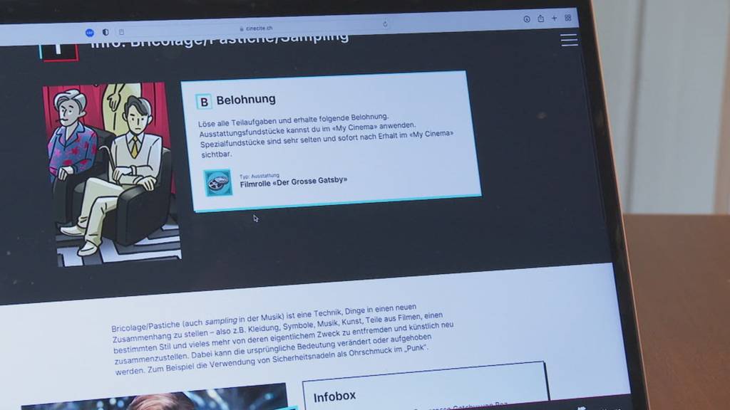 Neue interaktive Kino-Webseite