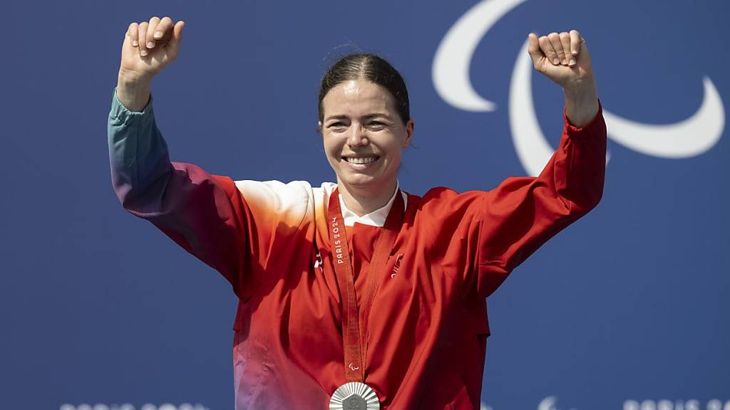 Celine van Till trotz Missgeschick zur  zweiten Silbermedaille