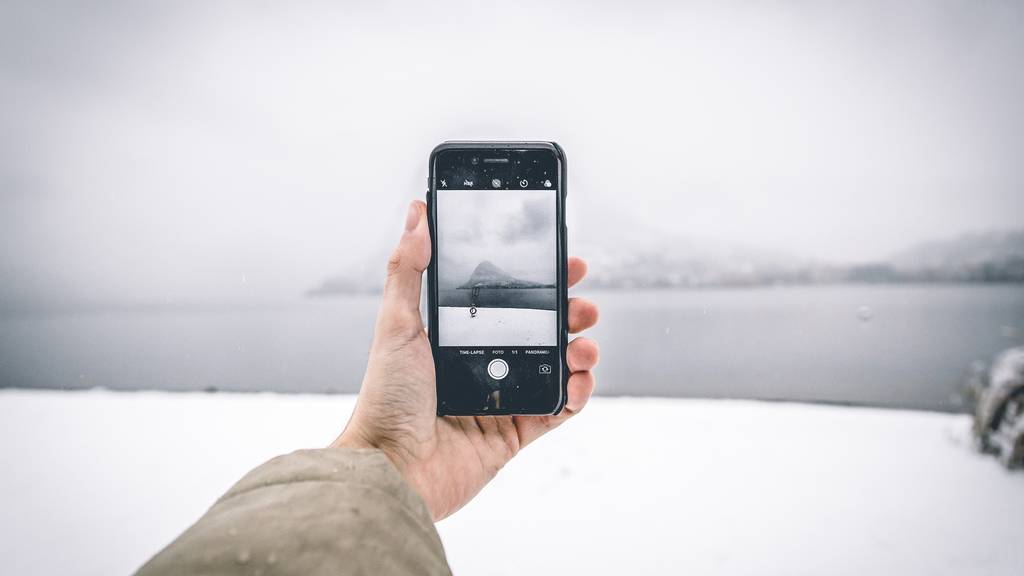 Smartphones in der Kälte