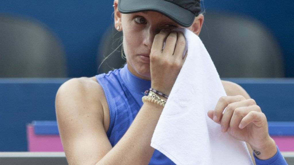Das ging nicht unerwartet ins Auge: Jil Teichmann verliert gegen Dominika Cibulkova