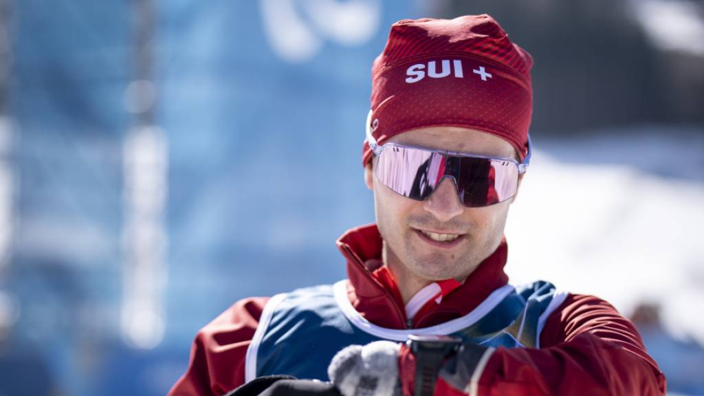 Luca Tavasci zeigt sich mit seinem zweiten Biathlonrennen zufrieden