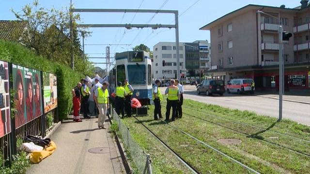 Tödlicher Tramunfall in Zürich