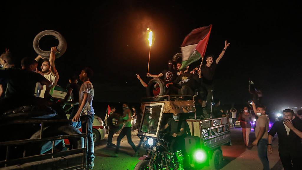 An der Grenze zwischen dem Gazastreifen und Israel hat es in der Nacht Auseinandersetzungen gegeben. Foto: Mohammed Talatene/dpa