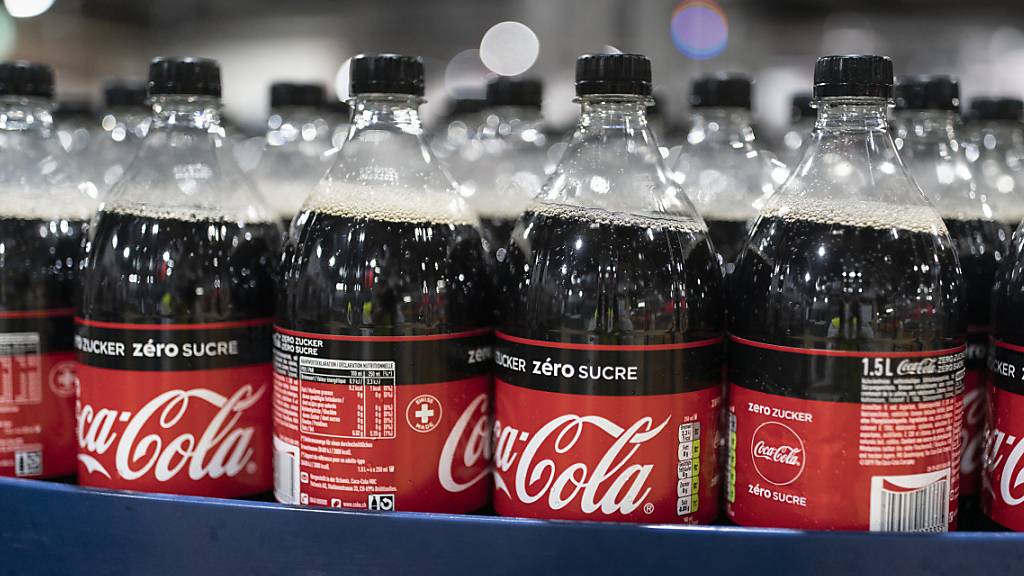 Der Verkauf von Coca-Cola steigt wieder: Fabrik in Brüttisellen, Kanton Zürich.