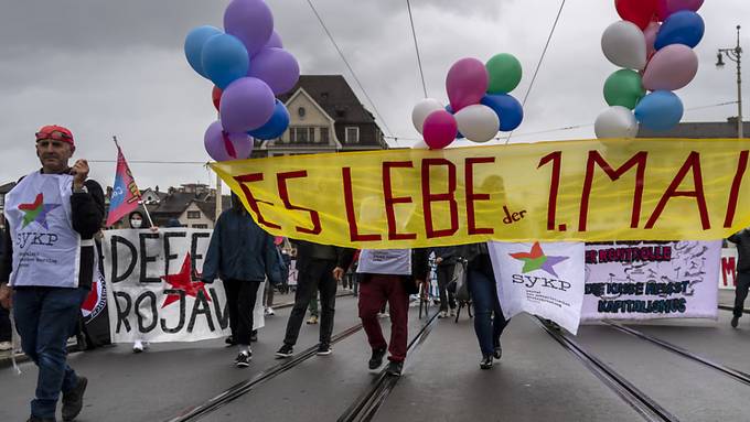 Basler Polizei tolerierte unbewilligte 1. Mai-Kundgebung
