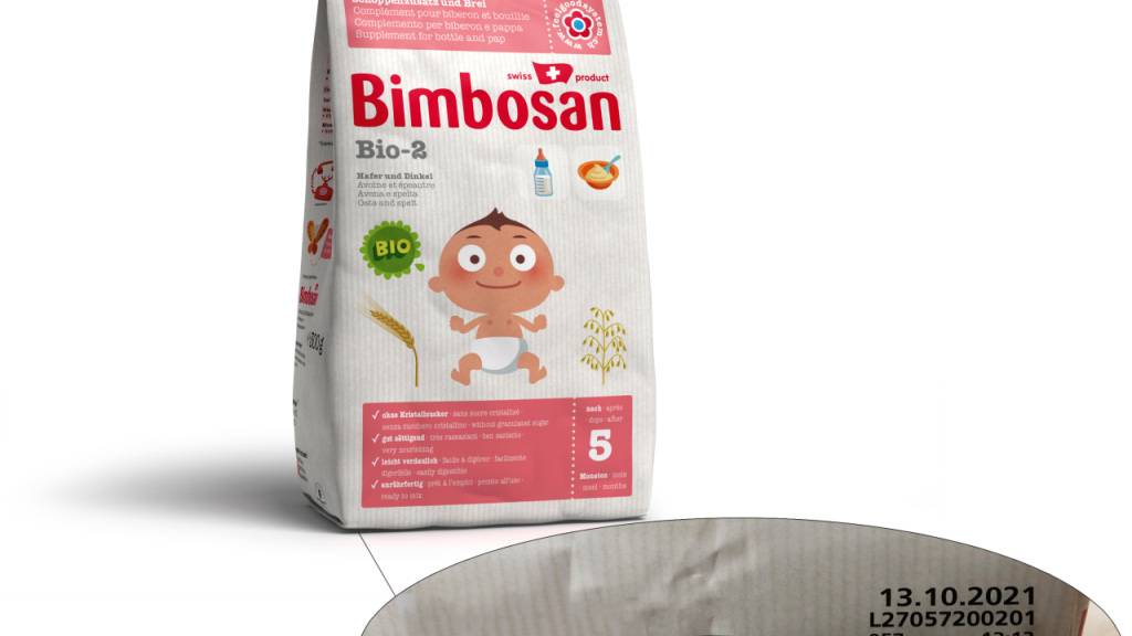 In Bimbosan-Produkten wurde eine mikrobiologische Belastung festgestellt, die bei Babys zu Hirnhautentzündung führen kann. Das Bundesamt für Lebensmittel warnt daher vor dem Konsum der Produkte.