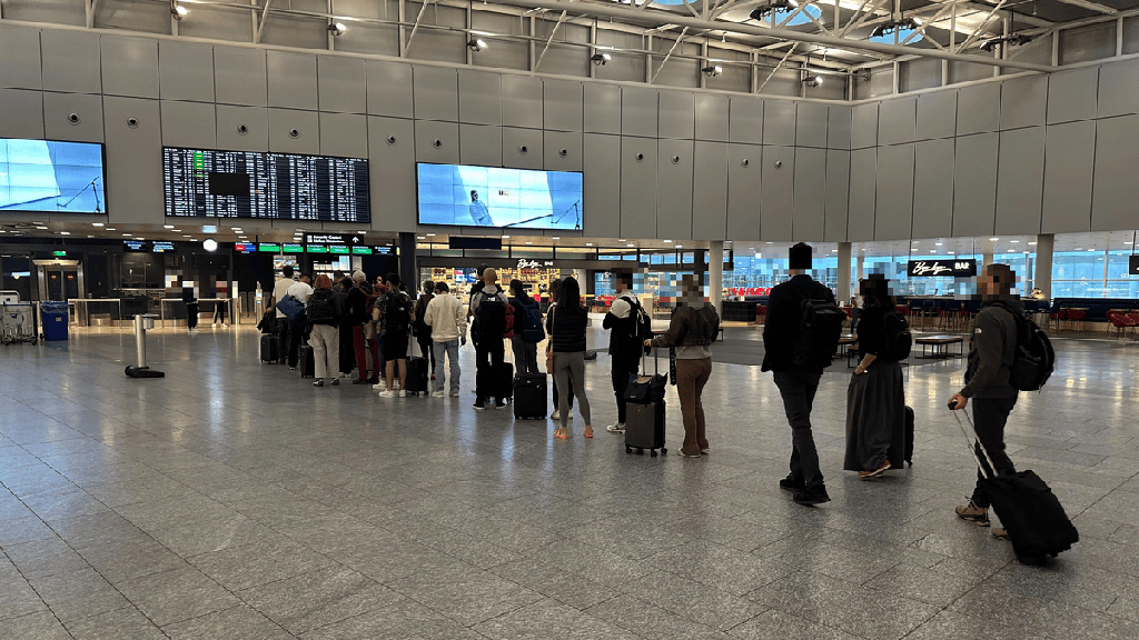 Lange Wartezeiten am Flughafen Zürich