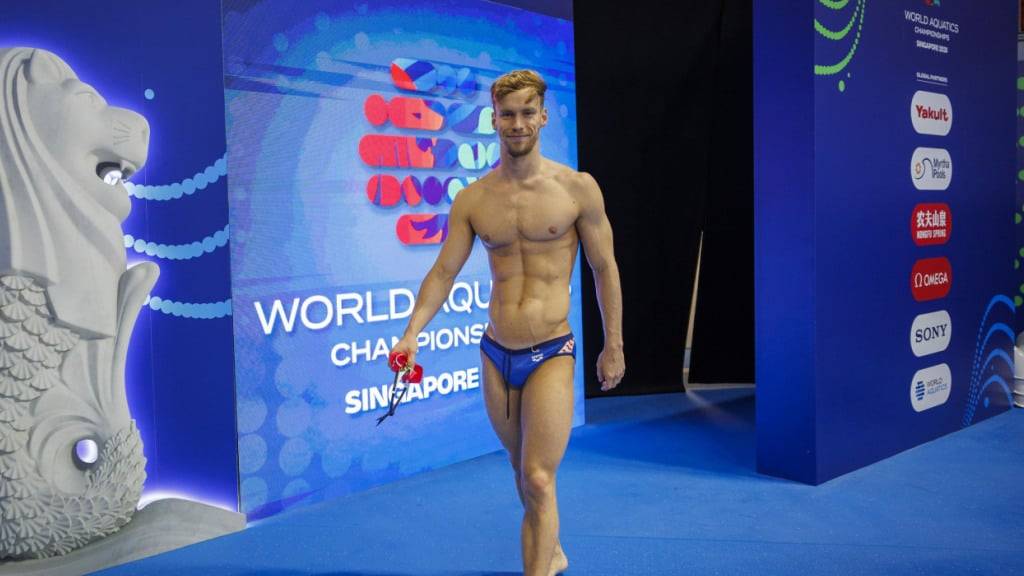 Roman Mityukov strebt in Singapur eine dritte WM-Medaille über 200 m Rücken an