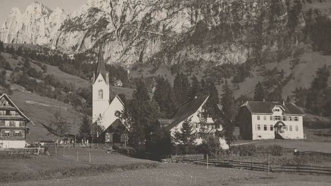 Vor 100 Jahren musste Innerthal dem Stausee weichen