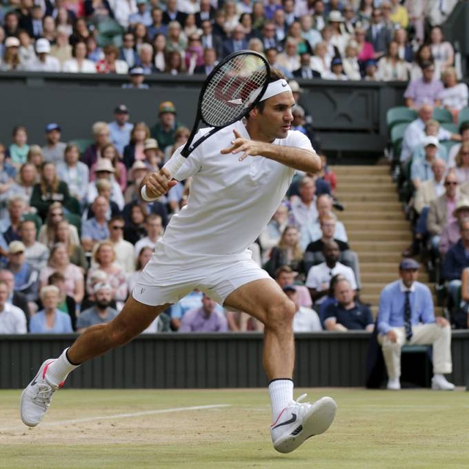 Roger Federer greift nach seinem achten Wimbledon-Titel
