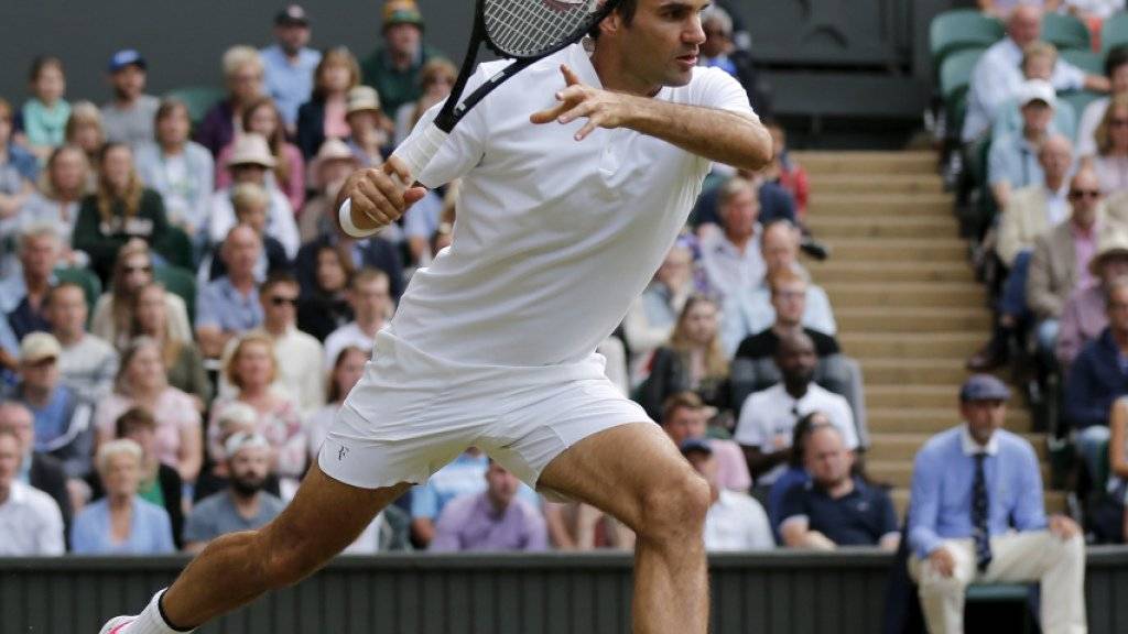 Roger Federer greift nach einem weiteren Grand-Slam-Titel