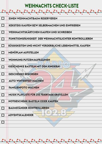 Checkliste