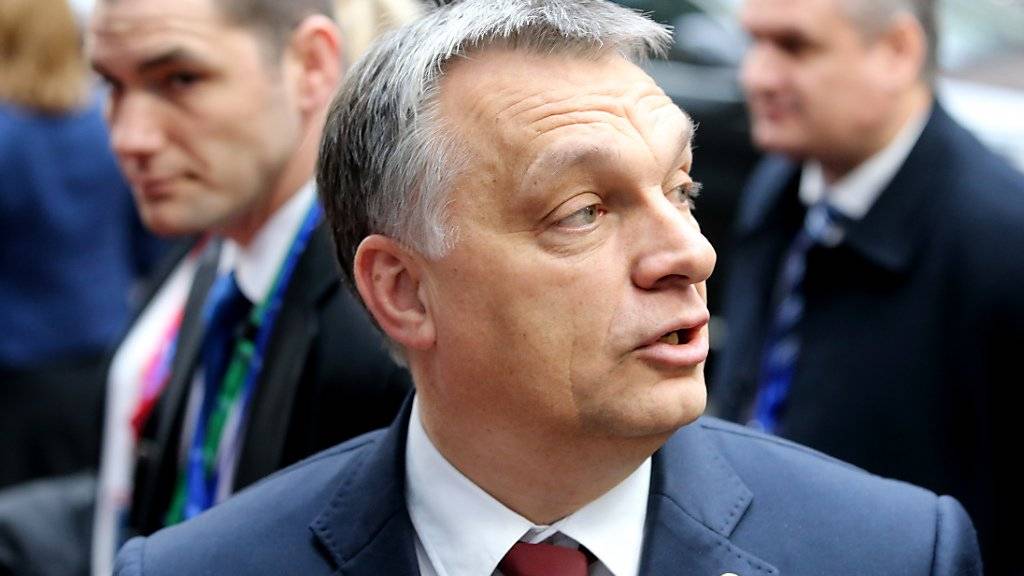 Der rechtsgerichtete ungarische Regierungschef ist mit einem umstrittenen Geldtransfer an Stiftungen aufgelaufen: Der Staatspräsident Ader, sonst ein Verbündeter Orbans, lehnte das Vorhaben wegen mangelnder Transparenz ab. (Archivbild)