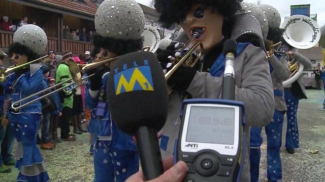 Dezibel-Test: Welche Fasnacht ist lauter?