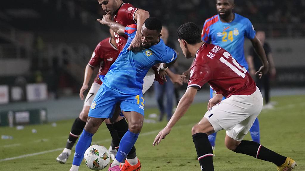 Meschack Elia steht mit Kongo im Viertelfinal des Afrika-Cups