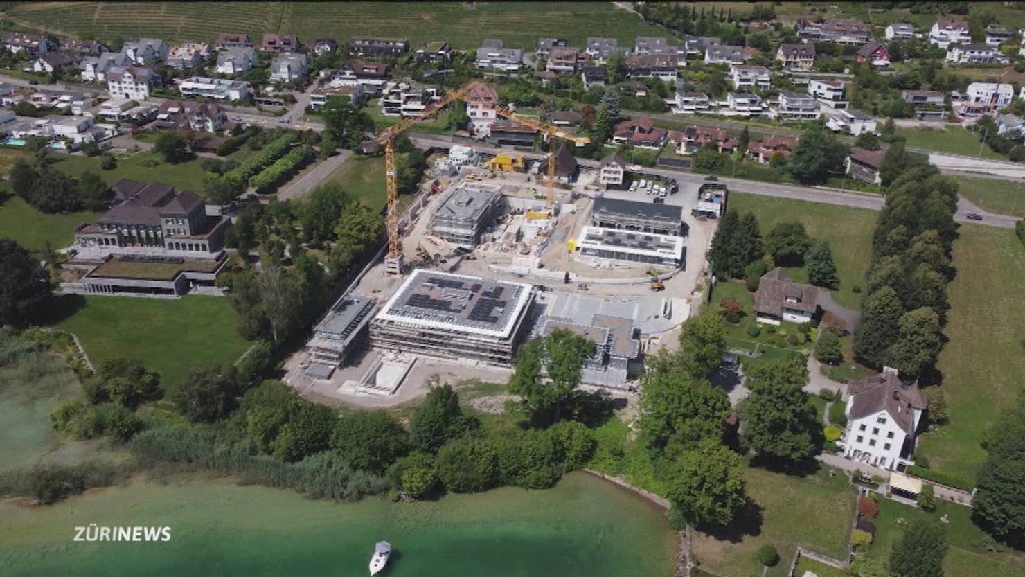 Mega-Villa von Roger Federer nimmt Form an | TeleZüri