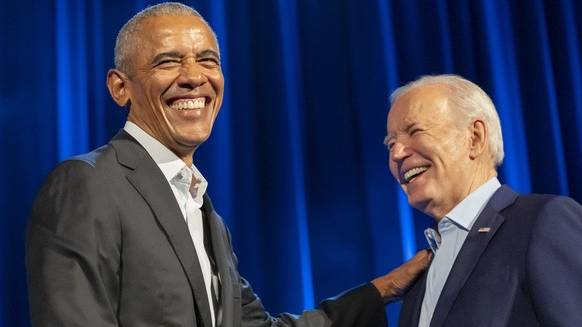 Barack Obama stellte sich nach der TV-Debatte noch hinter Joe Biden.