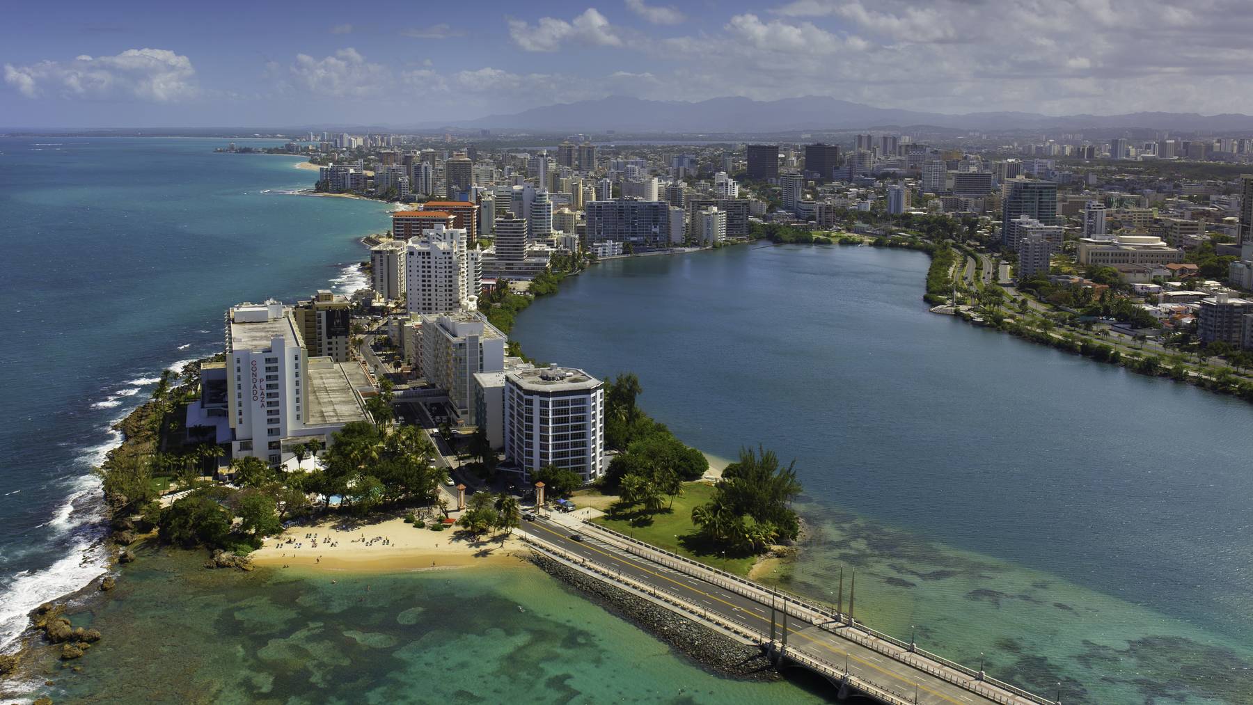 San Juan, die Hauptstadt von Puerto Rico, ist auch der Ort mit den meisten Einwohnern auf der Insel.