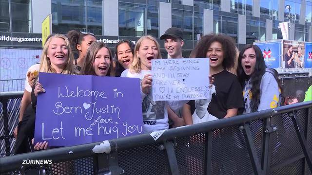 Bieber-Fieber im Stade de Suisse