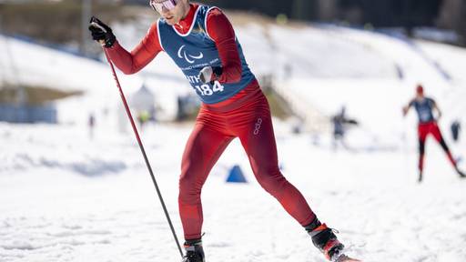 Luca Tavasci startet im Biathlon