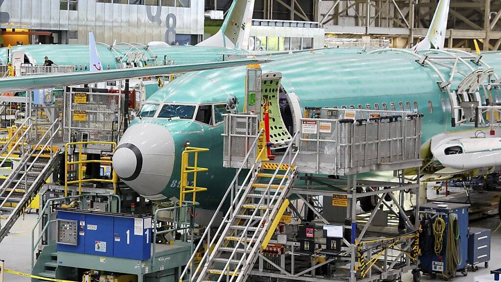 In der Boeing-Montagehalle in Renton im US-Bundesstaat Washington, unweit von Seattle. (Archivbild)