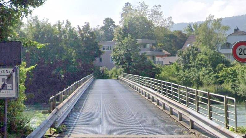 Stahljochbrücke zwischen Turgi und Untersiggenthal ist am Dienstag gesperrt